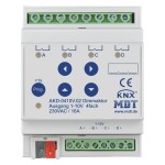 MDT AKD-0410V.02 KNX Dimmaktor 4-fach 4TE REG 1-10 V RGBW 