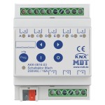 MDT AKK-0816.03 KNX Schaltaktor 8-fach 4TE REG 16 A 230 V AC Kompakt 70 µF 10 EVG 