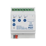 MDT AZI-0316.03 KNX Schaltaktor 3-fach 4TE REG 16/20 A 230 V AC mit Wirkleistungszähler 200 µF 