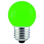 Dotlux 2954 LED-Dekobirne E27 0,5W grün ECHTGLAS 