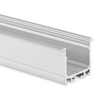 Dotlux 4112-1 Alu-Einbau-Profil Typ DXE7 2 Meter hoch für LED-Streifen bis 24 mm 