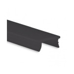 Dotlux 5478 Abdeckung TypW für Alu-Profile schwarz 2 Meter 