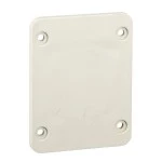 Schneider 13135 Gehäusezubehör, 65x85mm-Platte, für 50x50mm-Auslass 