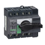 Schneider Electric 28903 Lasttrennsch. INS63,4P 63A/690V AC/250V DC,Drehantrieb schwarz 