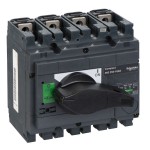 Schneider 31105 Lasttrennschalter ComPact INS250 4P 160A Festeinbau mit schwarzem Drehantrieb 