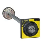 Schneider 31289 Vorderseitiger Drehantrieb mit Türkupplung rot/gelb für ComPact INS/INV800/2500 