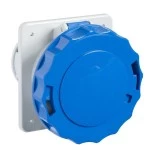Schneider Electric 81680 Anbausteckdose gerade- 63A 3-polig +N+E 200-250 V AC IP67 