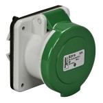 Schneider 82926 Anbausteckdose, 32A, 3p, 20-25 V AC, IP44 