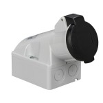 Schneider Electric 83111 Wandsteckdose 16A 3-polig +E 480-500 V AC IP44 