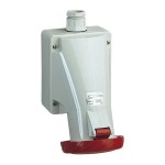 Schneider 83171 Wandsteckdose, 32A, 3p+N+E, 380-415 V AC, IP67 