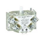 Schneider 9001KA1 Hilfsschalterblock m. gesch. Klemmen, 9001K, 1W Standard, Silberlegierung 