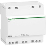 Schneider A9A15219 Sicherheitstransformator iTR, 230V 50-60 Hz, Ausgang 12-24 V, 25VA 