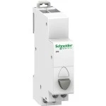 Schneider A9E18030 Drucktaster iPB, 1 Öffner, Taste grau 