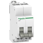 Schneider A9E18074 Gruppenschalter iSSW, 2 Wechsler, 20A, 250V AC, 3 Positionen 