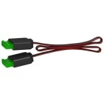 Schneider A9XCAS06 Smartlink Kabel vorkonfektionierte, 2 Steckverbindern, Länge 100mm, 6 Stück 