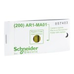 Schneider Electric AR1MA010 Kennzeichnungshülse gelb Verpackungeinheit: 200 Stck. Ziffer 0 200 Stück 