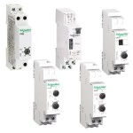 Schneider CCT15233 Elektronischer Treppenlichtzeitschalter MINs, 0,5, 20min. , Vorwarnfunktion 