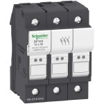 Schneider DF103 Sicherungshalter TeSys 3p 32A , Sicherungsgröße 10x38mm 