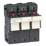 Schneider DF223C Sicherungshalter TeSys 3p 125A , Sicherungsgröße 22x58mm 