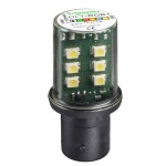 Schneider Electric DL1BDB1 LED-Lampe weiß für Befehls- u. Meldegeräte BA 15d 24 V 