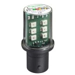 Schneider Electric DL1BDB8 LED-Lampe gelb-orange für Befehls- u. Meldegeräte BA 15d 24 V 