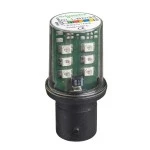 Schneider Electric DL1BDG3 LED-Lampe grün für Befehls- u. Meldegeräte BA 15d 120V 