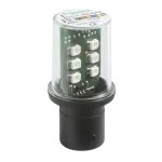 Schneider DL1BDM3 LED-Lampe, grün für Befehls- u. Meldegeräte, BA 15d, 230V 