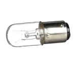 Schneider DL1BEG Glühlampe, transparent f. Befehls. u. Meldegeräte, BA 15d, 120V 7 W 