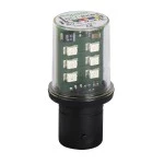 Schneider DL1BKB3 LED-Modul, Blinklicht grün, BA 15d, 24 V 