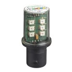 Schneider Electric DL1BKB4 LED-Modul Blinklicht rot für Befehls- u. Meldegeräte BA 15d 24 V 