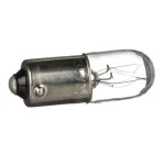 Schneider DL1CE130 Glühlampe, transparent f. Befehls. u. Meldegeräte, BA 9s, 120-130 V 2,4 W 