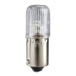 Schneider Electric DL1CF220 Glimmlampe transparent für Befehls- und Meldegeräte BA 9s 230-240V 2,6 W 10 Stück 