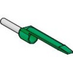 Schneider DZ5CA003 Aderendhülse DZ5 gem. NF, 0,34mm2/AWG24, grün, 10 Sätze à 100 Stück 
