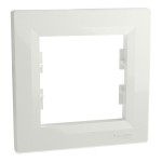 Schneider Electric 1-Fach Rahmen, weiß, Asfora, EPH5800121D 