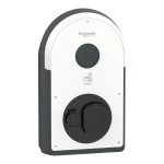 Schneider EVB3S22N40FM Pro AC Wallbox, 22kW, T2S + TF Steckdose, MID, 6mA, IP54, IK10, NFC/RFID Reader 