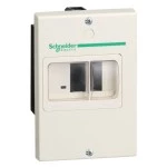 Schneider GV2MP04 Einbaugehäuse, IP55, geringes Einbaumass, für GV2M 