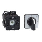 Schneider K1F003MCH Amperemeter-Umschalter- 3 Schaltkreise, 90°, 12A, für Ø 22mm 