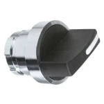 Schneider KAXZ1M12 Betätigungselement m. Frontring Ø 28,5mm, Metall, Knebel, schwarz Standard 