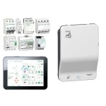 Schneider Electric KITEVB1PRO1LP EVlink Bundle ProSumer Home 1 LP-G4-Steckdose Typ 2-Schutzkomponenten-W4KNX 