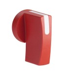 Schneider KZ41H Knebel 35mm neue Ausführung, rot, Verpackungseinheit: 5 Stck. 