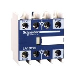 Schneider LA1DX20 Hilfsschalterblock, 2S, Schraubanschluss 