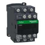 Schneider LC1D126BD Leistungsschütz LC1D 3p, +1S+1Ö, 5.5 kW, 12 A, 400 V AC3, Spule 24 V DC 
