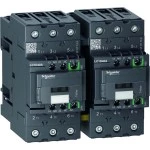 Schneider LC2D65ABBE Wendeschützkombination, 3p+1S+1Ö, 37kW/400V/AC3, 65A, Spule 24V DC, 11W 