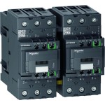 Schneider Electric LC2D65ABNE Wendeschützkombination 3-polig +1S+1Ö 37kW/400V/AC3 65A Spule 24 - 60V AC/DC 