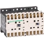 Schneider LC2K09107B7 Wendeschützkombination, 3p+1S, 4kW/400V/AC3, 9A, Spule 24V 50/60Hz 