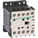 Schneider LP4K1201BW3 Leistungsschütz LP4K 3p, +1Ö, 5.5 kW, 12 A, 400 V AC3, Spule 24 V DC 