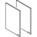 Schneider LV429329 6 Phasentrenner für ComPact INV/INS und NSX100-250 