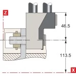 Schneider LV432481 Anschluss-Klemmen für 2 Kabel (3 Stk.), 2x 35-240mm², für INS/INV320-630 und ComPact NSX400-630 