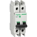 Schneider M9F42210 Multi 9 OEM LS-Schalter C60BP 2-polig 10A C-Char. 10kA 480Y/277V UL489 