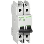 Schneider Electric M9F43201 Multi 9 OEM LS-Schalter C60BP 2-polig 1A D-Charakteristik 10kA 480Y/277V UL489 